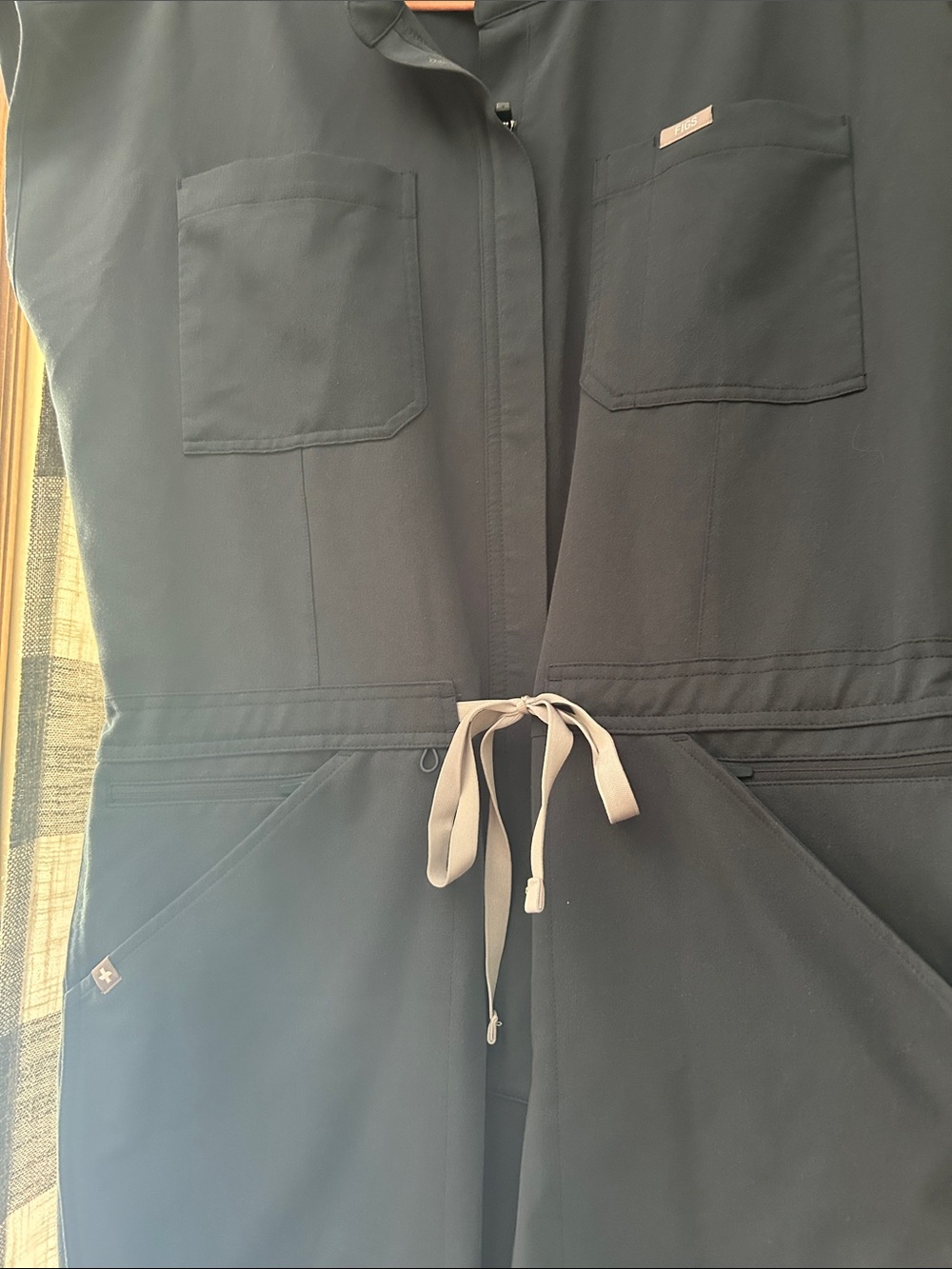 FIGS Dark Harbor Jumpsuit Wide Leg - Picture 3 of 5